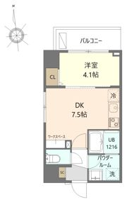 マイシティ厚木中町の間取り画像