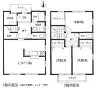 花みずきの間取り画像