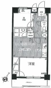 ライオンズマンション鶴見中央の間取り画像