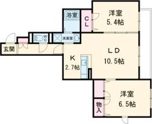 モンパルクいこまⅠの間取り画像