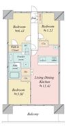 レジディア南千住の間取り画像