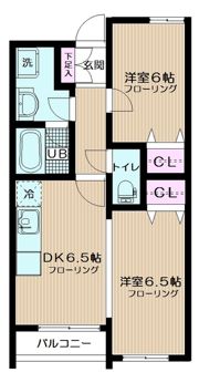 ガレリア大松の間取り画像