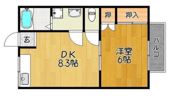 メゾン若宮の間取り画像