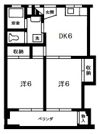 第1ホワイトパレスの間取り画像