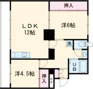 フローラ弐番館の間取り画像