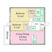 リヴィエール桜之町東の間取り画像