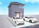 西小川戸建借家の外観