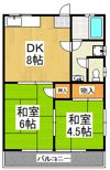 サニーハイツ比留間の間取り画像