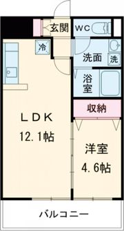 One'sの間取り画像