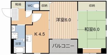 荒木ビルの間取り画像