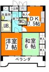 サニークレスト清水の間取り画像