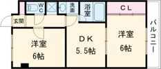 マリンクレール野田の間取り画像