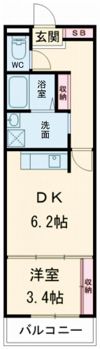 Smith堺の間取り画像
