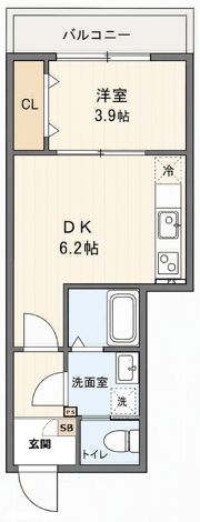 ARCA桂川の間取り画像