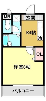 Rsレジデンス松島Ⅱの間取り画像