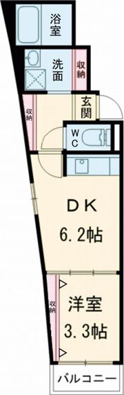 Smith堺の間取り画像