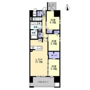 S－RESIDENCE瓦町駅aloの間取り画像