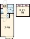 昭和コーポ第8の間取り画像