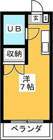 伸栄コーポの間取り画像