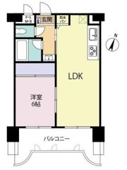 ニューライフ薬院の間取り画像