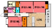 ヴェリテアムールの間取り画像