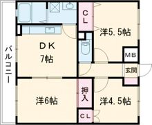 ローズヒルの間取り画像