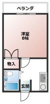 メゾンアップルの間取り画像