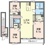 荻 IIIの間取り画像