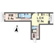 ルナマーレ鎌倉の間取り画像
