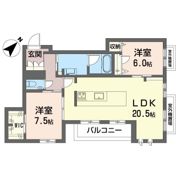 風香 北鎌倉の間取り画像