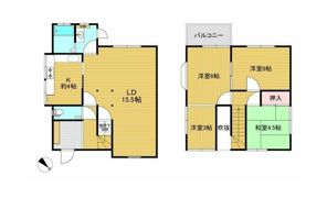 貸家 S邸 笠松1丁目の間取り画像