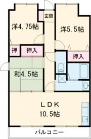 ロイヤルグレースの間取り画像