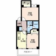 ぴゅあめぞん柿木坂 Aの間取り画像