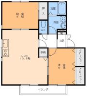 メゾンドールキャメリアの間取り画像