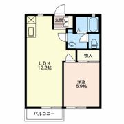 グリーンパレスの間取り画像