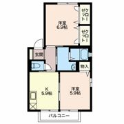 さくらヒルズの間取り画像