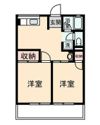 シティハイム八幡 Ⅰの間取り画像
