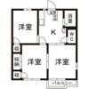 上柴パークハイツA棟の間取り画像