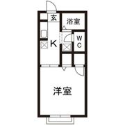 コーポサンクチュアリーB棟の間取り画像