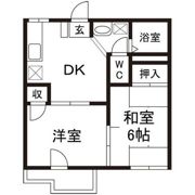 レモンハイツC棟の間取り画像