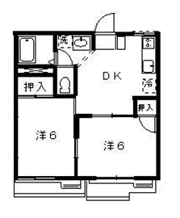 パールハイツの間取り画像