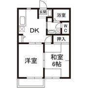 フィールドシティーA棟の間取り画像