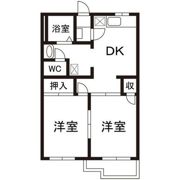 ソリティアB棟の間取り画像