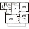コーポイーストウッドA棟の間取り画像