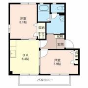 ラフォーレ Dの間取り画像
