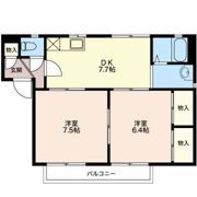 モンアミ Dの間取り画像