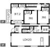Casa mia カーサ ミーア(貸家)の間取り画像