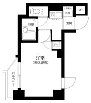 プレール・ドゥーク羽田WESTの間取り画像