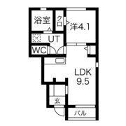 テゾーロ下太田 D棟の間取り画像