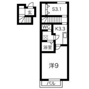 アップデンの間取り画像